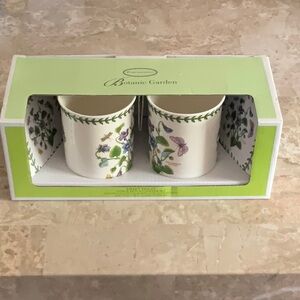 PORTMEIRION  Sweet Violets Mugs & Coasters Set